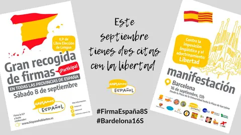 firmas y manitestacion