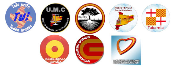 Todos Unidos manifiesto logos